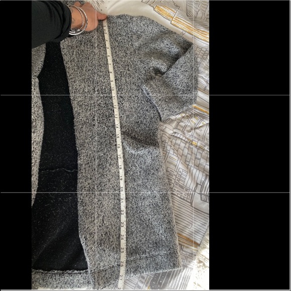 Wool Like Open Winter Sweater With Pockets - Picture 6 of 8